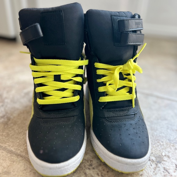 Puma - high top wedges size US 6.5 - Picture 5 of 7